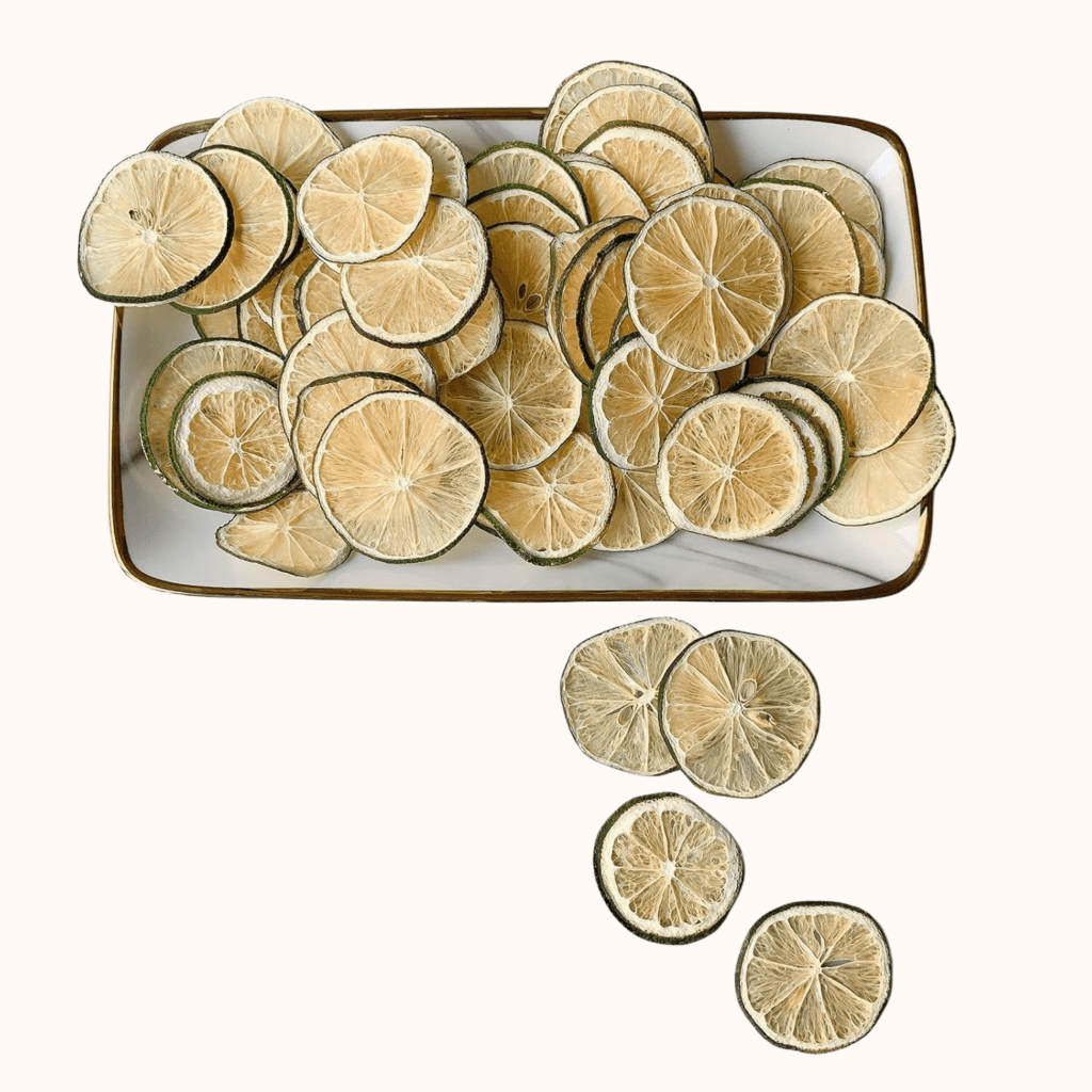 Dried Lime Garnish