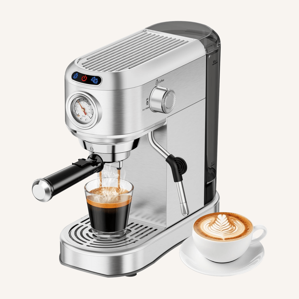 Stainless Steel Espresso Machine
