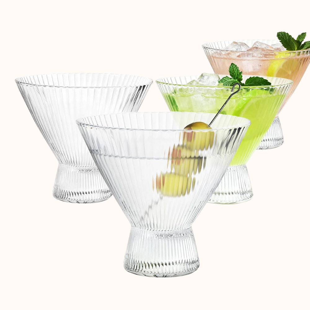 Stemless Margarita Glasses