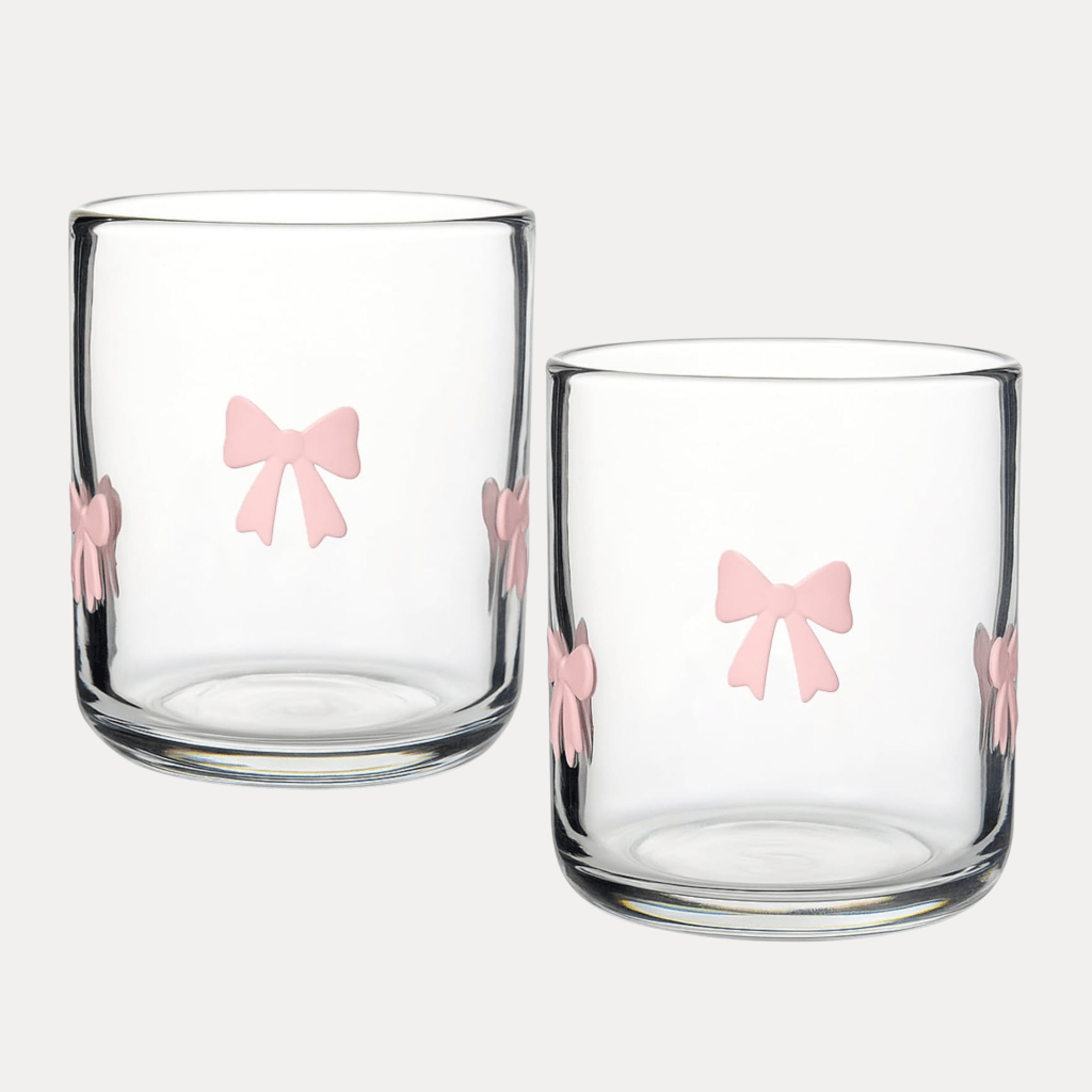 Pink Bow Glasses