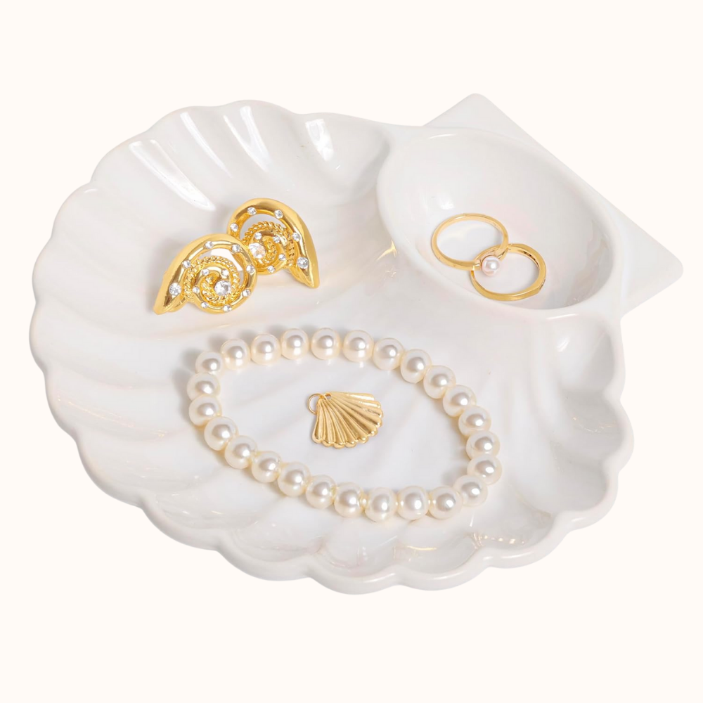 Ceramic Shell Dish 