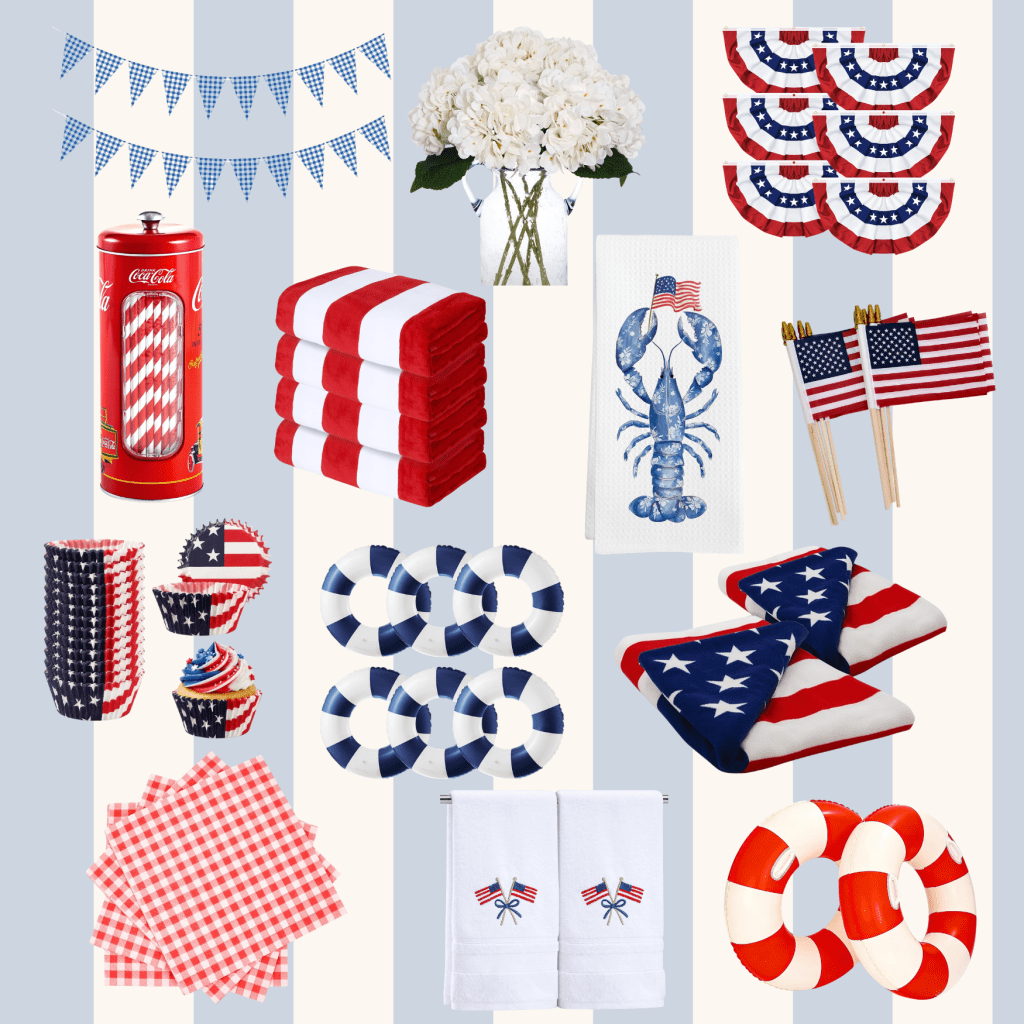 fourth of july&nbsp;decor